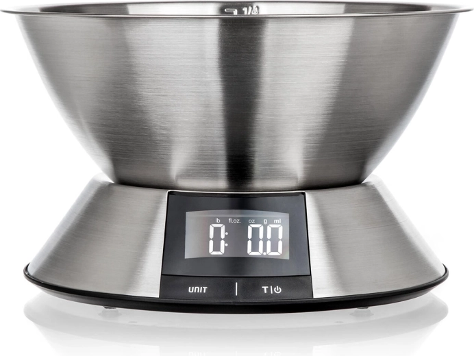 Tare, auto-off, and status indicators