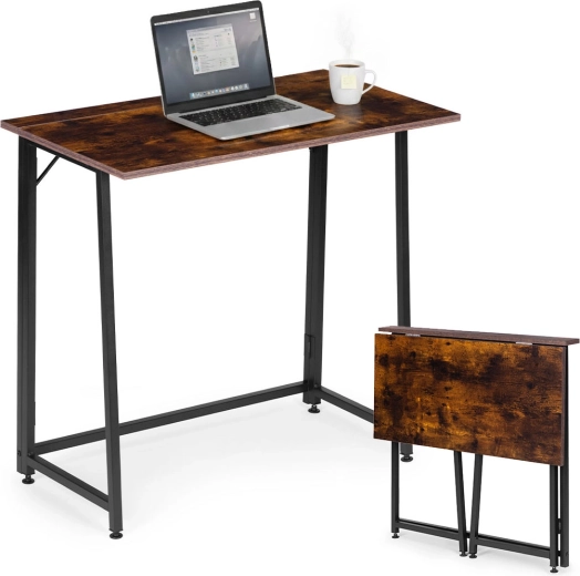 Scrivania pieghevole 80 × 45 cm in stile loft MODERNHOME