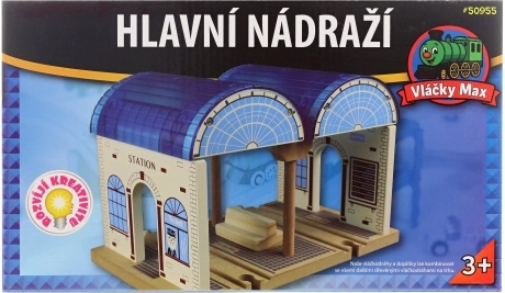 Maxim dřevěné hlavní nádraží