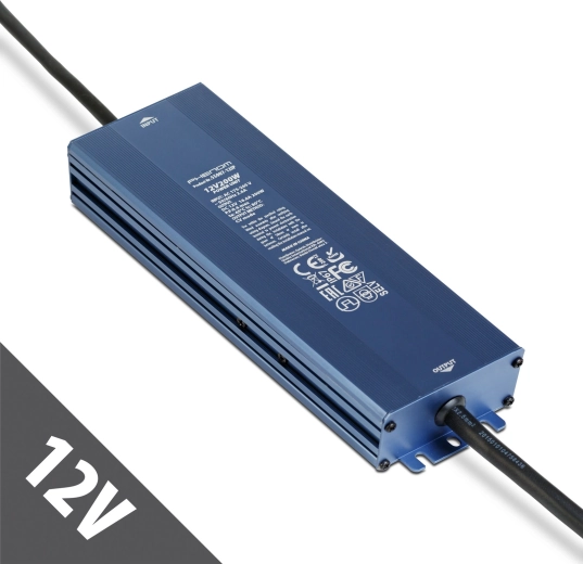 Alimentatore switching stabilizzato 12 V CC 200 W IP67