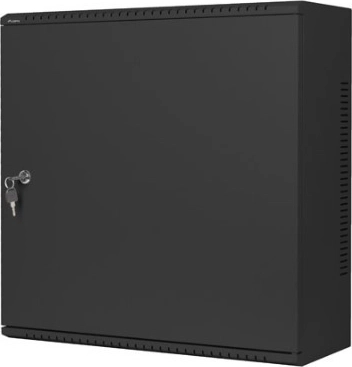 Armadio rack a basso profilo da parete 19" 6U + 3U, 540 × 200 mm, nero