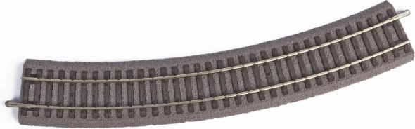 Piko Curved Track R3 with Track Bed