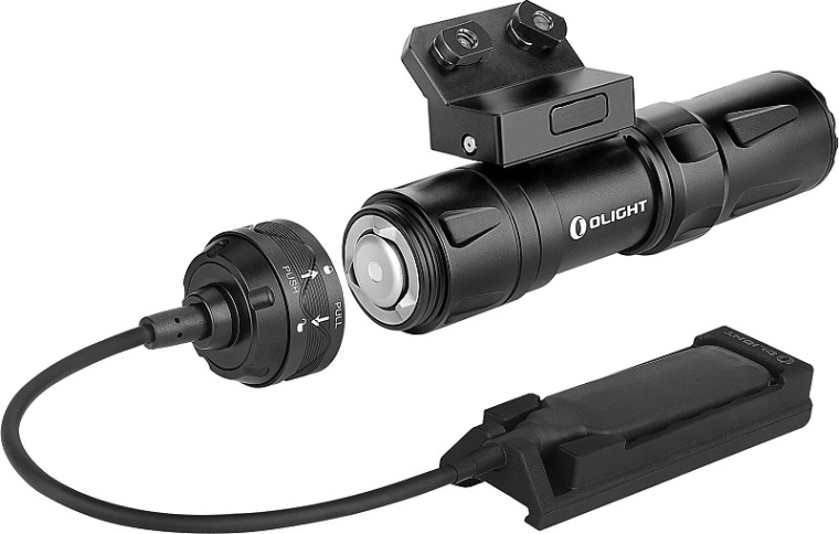 Quick Picatinny mounting and remote control