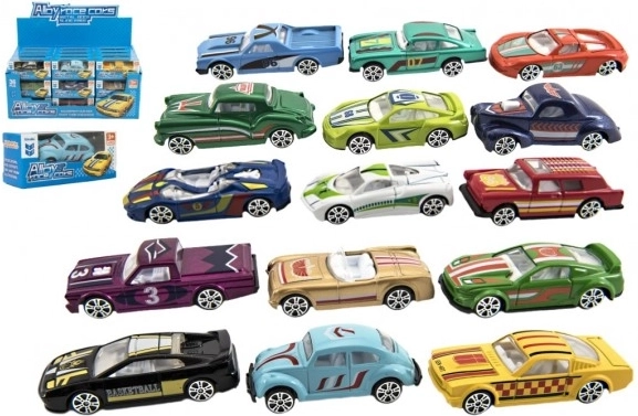 Metal Racing Car 6 cm in Box