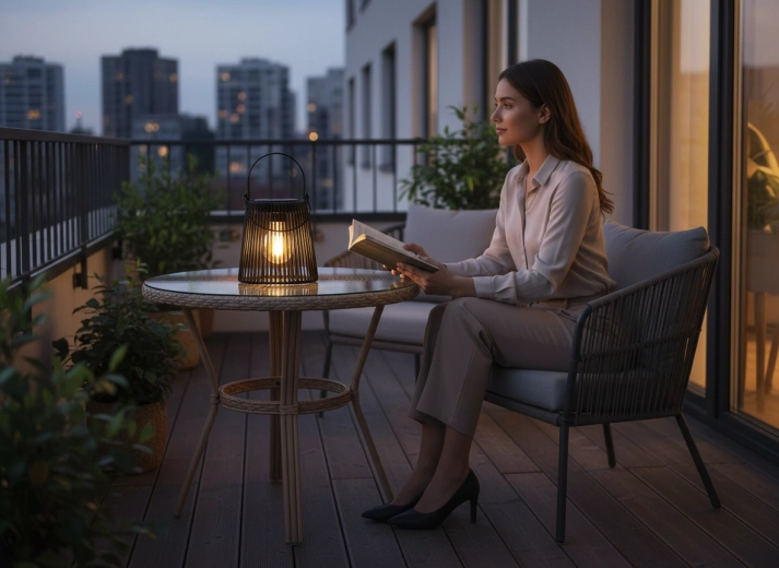 Ambiance élégante pour balcon et terrasse