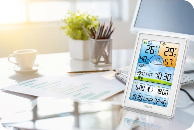 Ora precisa grazie a DCF77 e funzioni smart