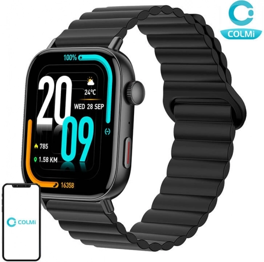 Smartwatch Colmi C8 Max con cinturino magnetico – nero