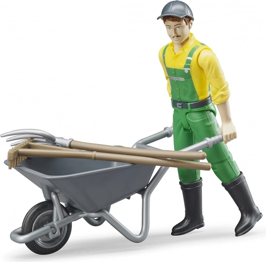 Bruder BWORLD farmer with accessories