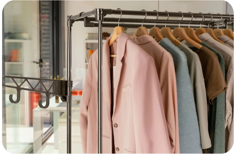 Ganci laterali per accessori