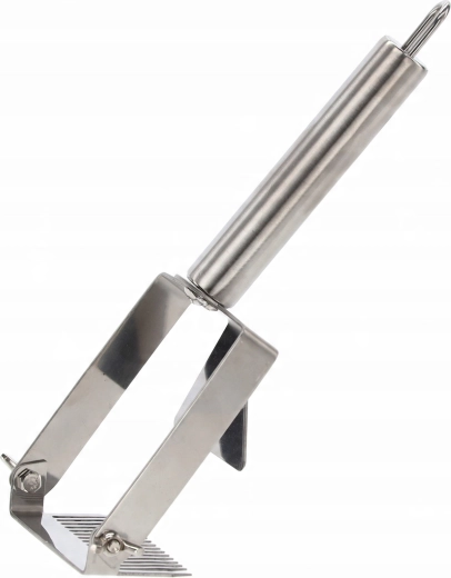 Denti in acciaio inox affilati e resistenti