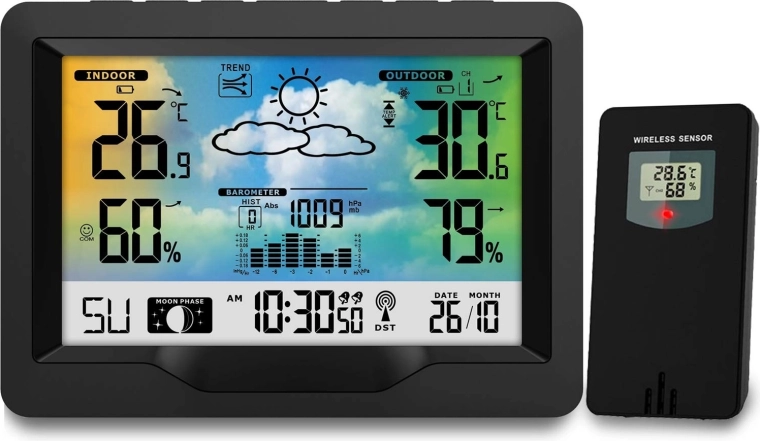 Ora precisa DCF77 e funzione sveglia