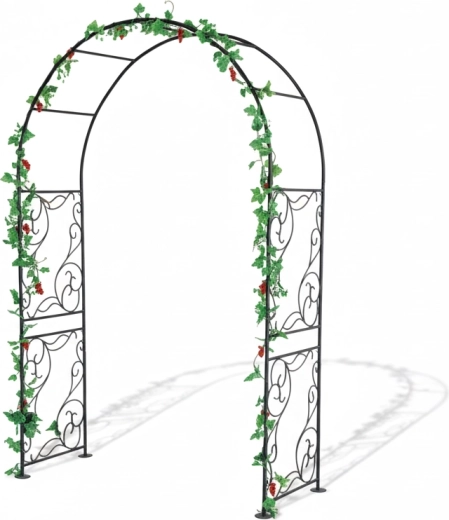 Structure métallique robuste avec revêtement par poudre