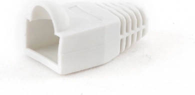 Osłonka ochronna na wtyk RJ45, 100 szt., biała
