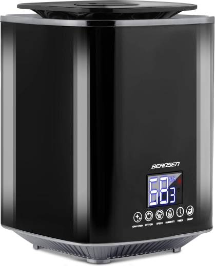 Smart maintenance of ideal humidity 45–90%