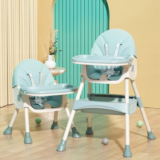 Cresce con il bambino: 3 in 1 e due altezze senza attrezzi