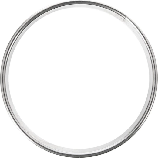 Emporte-pièce rond en acier inoxydable (grand)