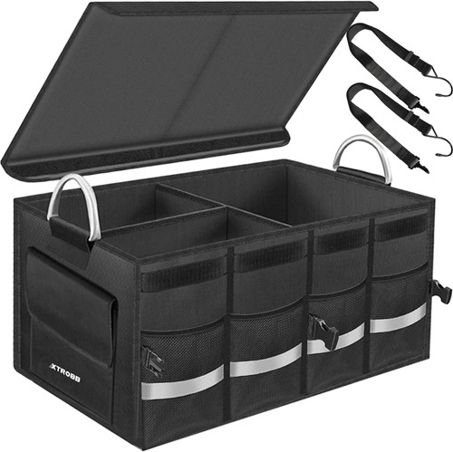XTROBB 50 L Textile Car Trunk Organizer with Lid