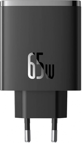 Netzladegerät Baseus OS-Cube Pro 65W, 2× USB‑C + USB‑A, schwarz