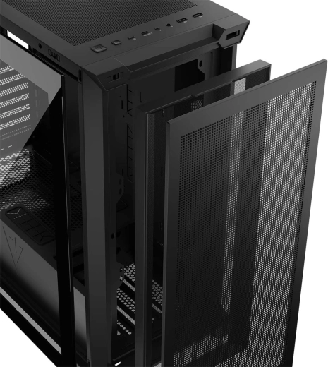 Modular interior for cables or extra fans