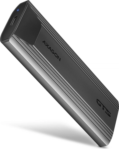 Case esterna in alluminio senza viti USB-C 3.2 Gen 2 per SSD M.2 NVMe & SATA