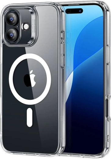 ESR Classic Hybrid HaloLock ovitek za iPhone 16 Plus prozoren