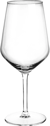 Calice più ampio per una migliore espressione del vino
