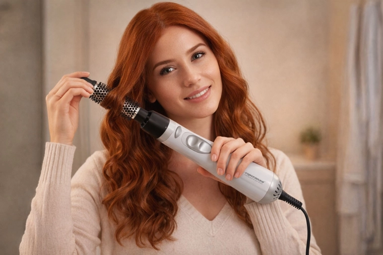 Brosse pour une coiffure lisse et volumineuse