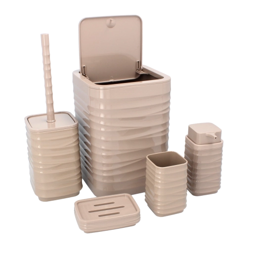 Elegant vierkant design met ribbelstructuur