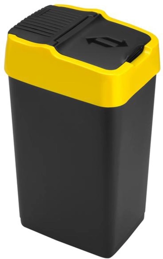 Pattumiera in plastica basculante HEIDRUN 18 l