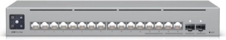 ubiquiti usw pro max 16 switch 16× rj45 con etherlighting e 10g sfp+