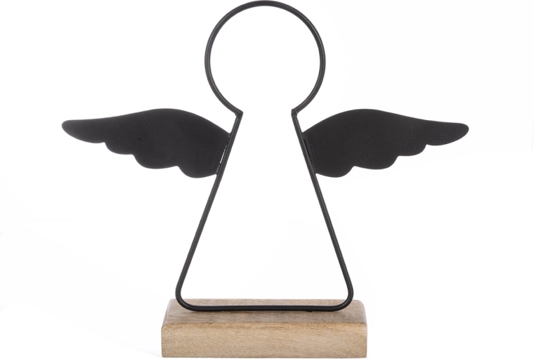 Minimalistisk design i metal og træ