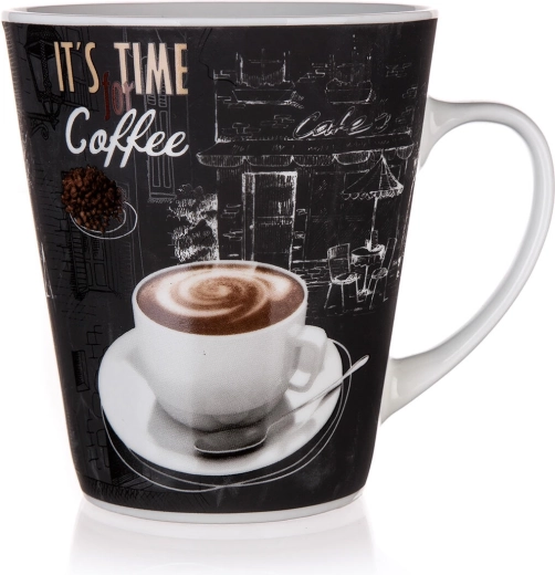 Ceramic mug COFFEE 360 ml – mix of designs