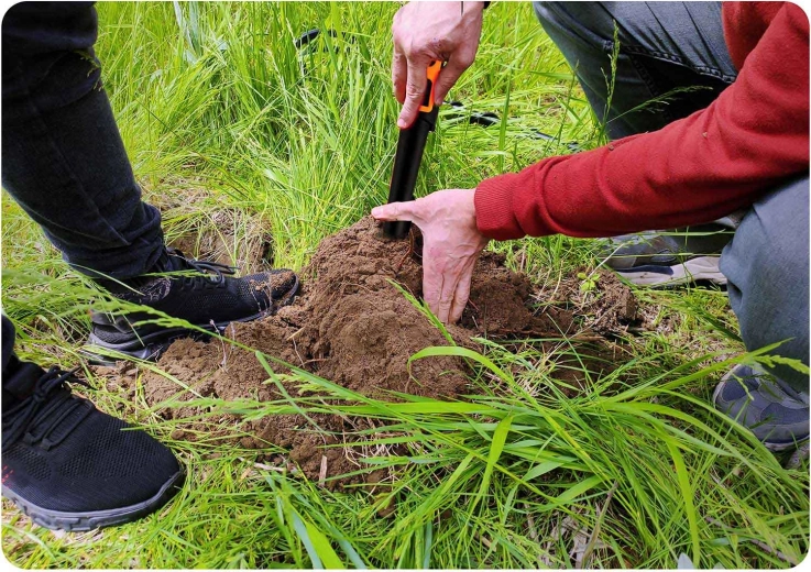 360° scanning og præcis lokalisering med spidsen