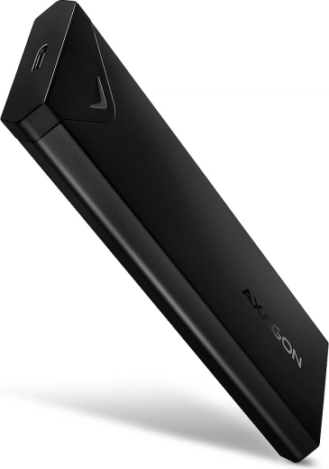 Custodia esterna AXAGON per SSD M.2 NVMe, USB-C 3.2 Gen 2, nera