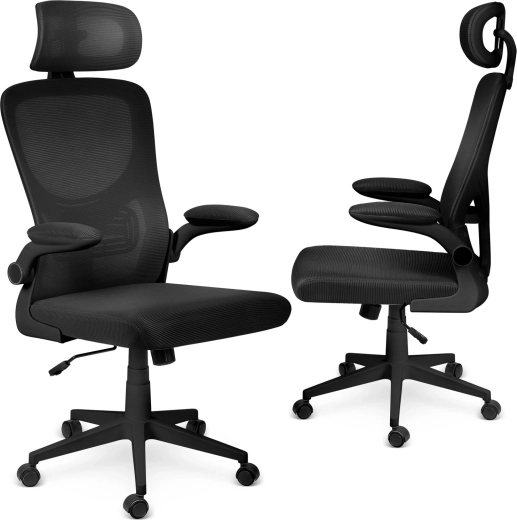 Sofotel Brass sedia da ufficio ergonomica in microsiete nera