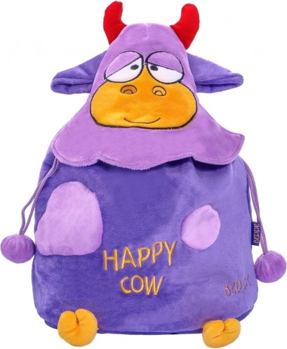 Plush Backpack Cow