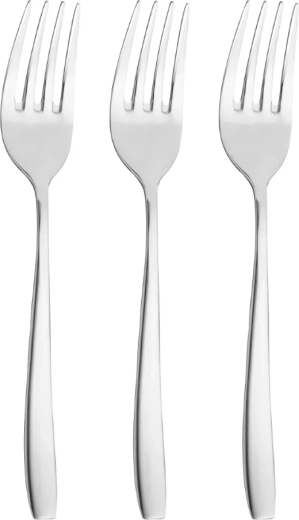 Planet lot de 3 fourchettes sous blister