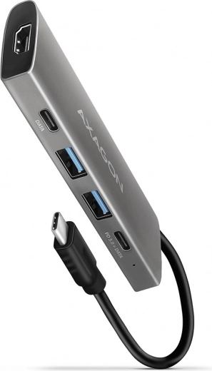 Hub USB-C multiporta 5-in-1 10 Gb/s con HDMI 4K e Power Delivery