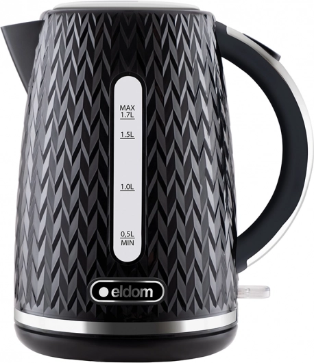 ELDOM C260 Nelo cordless electric kettle, black 1.7 l