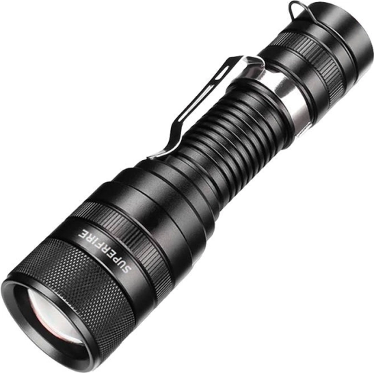 Flashlight Superfire F5 1100lm USB