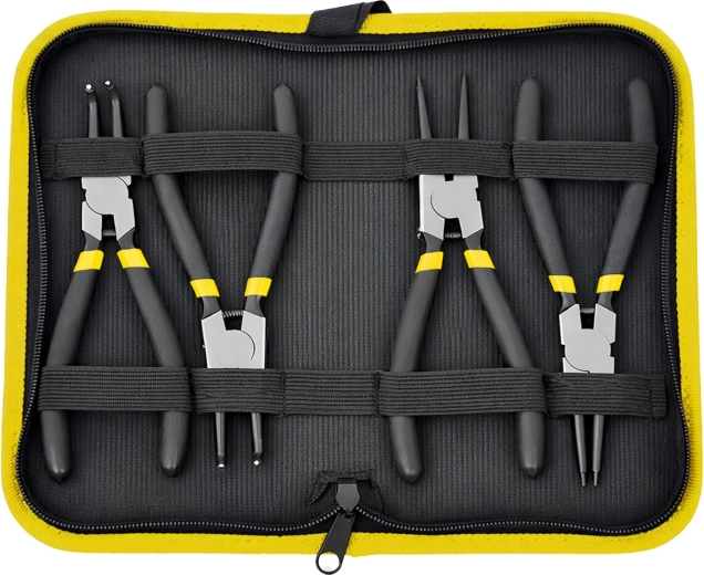 Kit de pinces pour circlips avec étui Pro-Craft