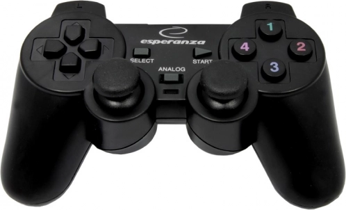 Esperanza Vibration Gamepad per PS3 e PC con vibrazioni