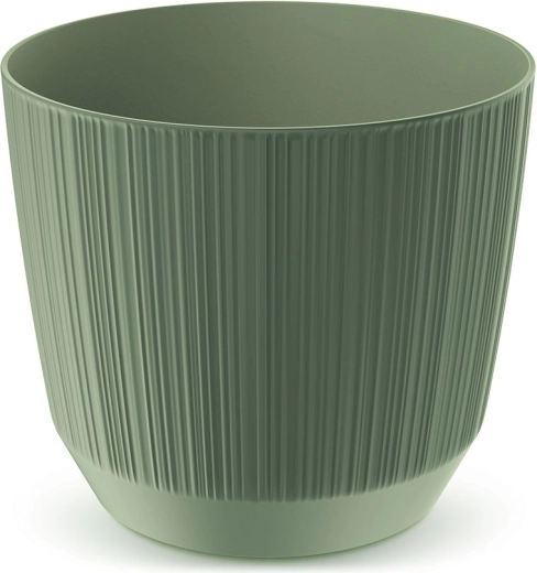Vaso per piante verde terroso 19,5 cm
