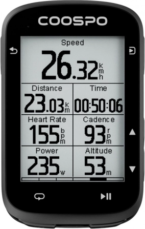 Coospo Cycling Computer with GPS for Cyclists