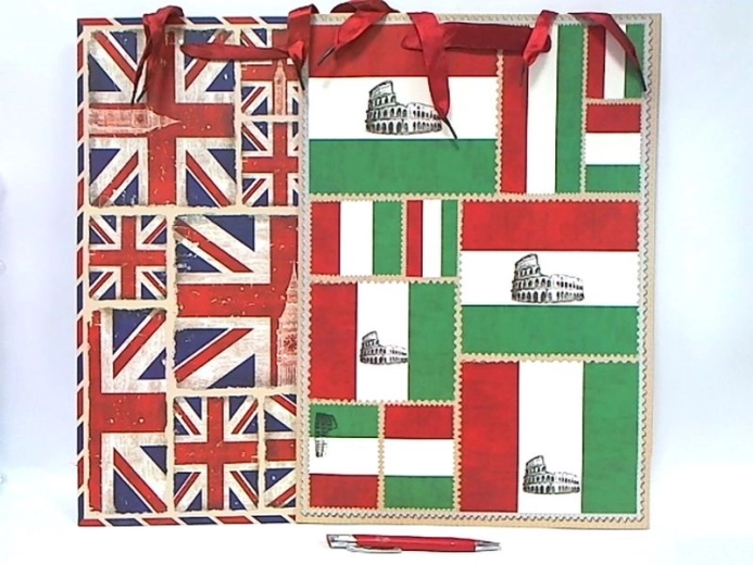 Gift bag / presentation bag 30 × 43 cm (design 0389B)
