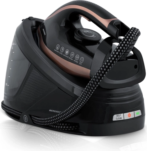 Ceramic soleplate with excellent glide and Self Clean