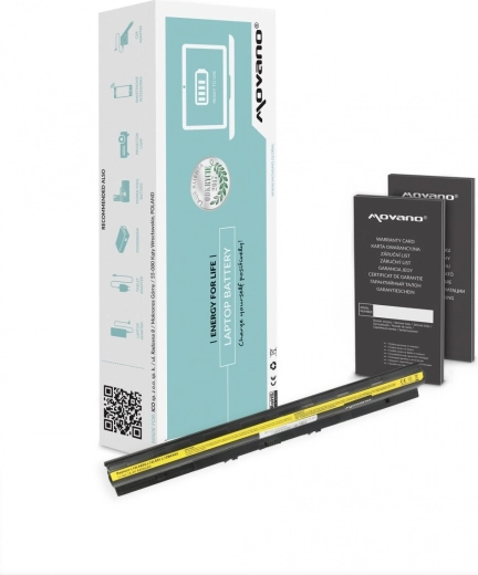 Batteria Movano per Lenovo G500s, Z710, G50-45 e G50-70 (4400 mAh, 63 Wh)