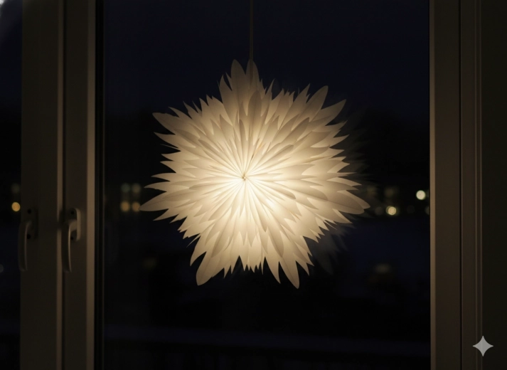 Soft light diffusion and cozy atmosphere