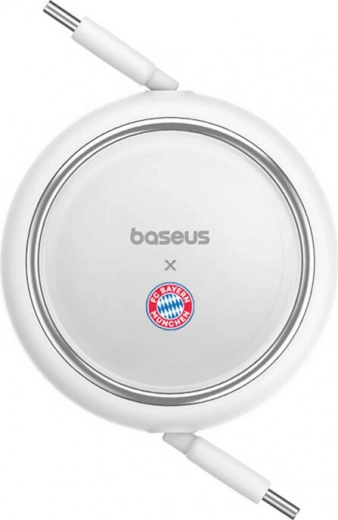 Baseus Free2Pull USB‑C to USB‑C 100W Bayern Edition retractable cable