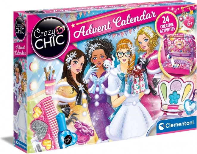 Clementoni Crazy Chic Advent Calendar Lovely Time